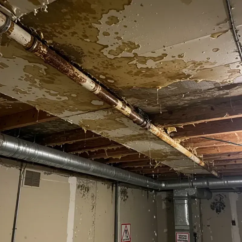 Ceiling Water Damage Repair in McLean County, ND